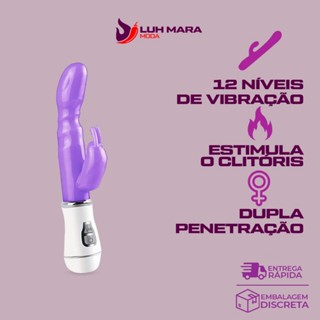 Vibrador Estimulador De Clitóris e Ponto G - Recarregável