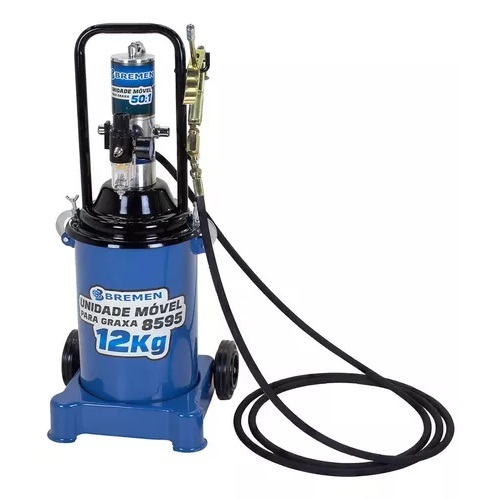 Propulsora Engraxadeira Pneumática Para Graxa 12kg Bremen 8595 em Oferta na Shopee