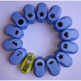 Kit 7 Cortadores Eva E Papel Scrapbook De Sua Escolha - 16mmm em Oferta na Shopee