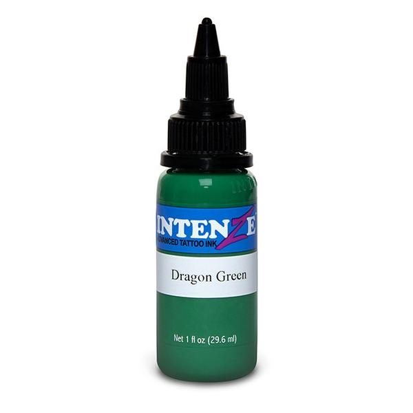 Intenze Colorida Dragon Grenn Tattoo Ink 30ml Original 100% com Anvisa