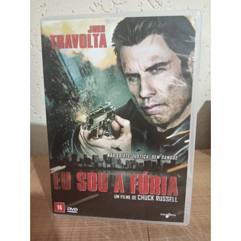 DVD Eu sou A Fúria ( John Travolta )