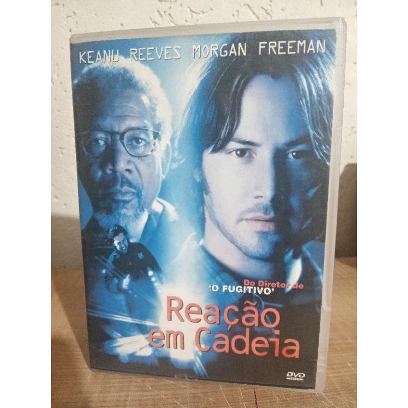 DVD Reação em Cadeia ( Keanu Reeves e Morgan Freeman )