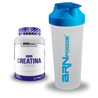 KIT Premium Creatina 300g + Coqueteleira - BRN FOODS
