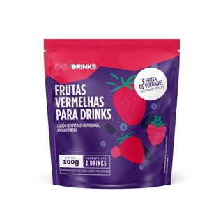 SACHE EASY DRINKS FRUTAS VERMELHAS 100GR