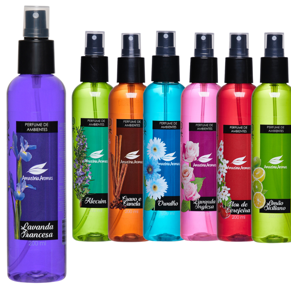 Perfume De Ambiente 200 Ml - Aromatizante Amazônia Aromas Perfumar a Casa Cheiroso em Oferta na Shopee