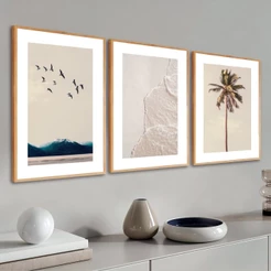 Quadros Decorativos 50x70 cm Com Moldura Sala Moderno Grande