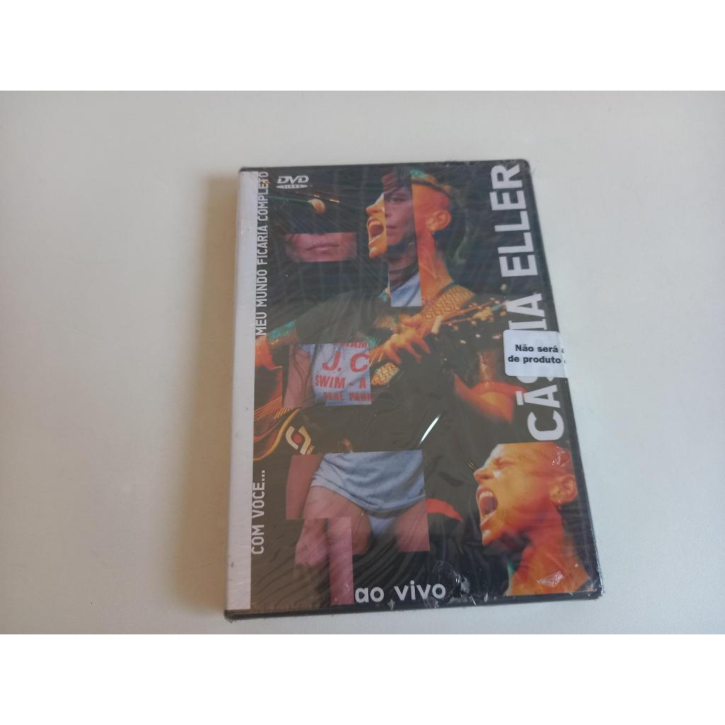 Dvd - Cássia Eller Ao Vivo Com Você Meu Mundo - Lacrado