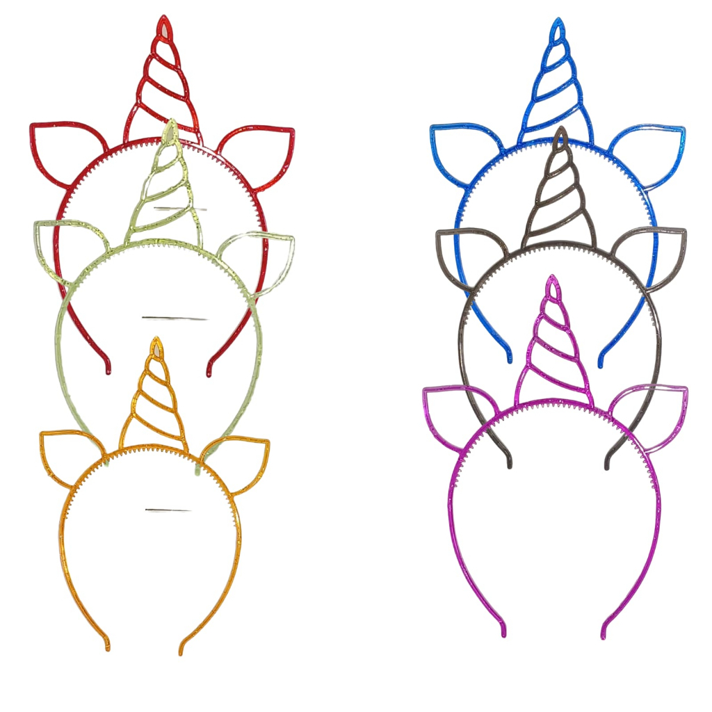 Kit 6 Tiara Unicornio Infantil em Oferta na Shopee