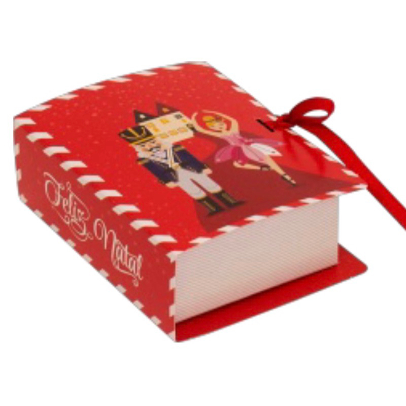 10 Caixa Livro Com Berço 4507 NATAL MAGICO (Natal Ideia) 4 DOCES NATAL 2023 (CHOCO)