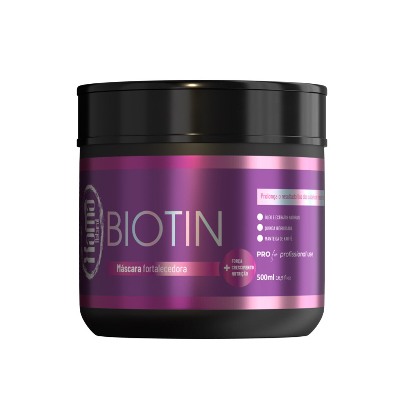 Máscara Biotin fortalecedora 500ml
