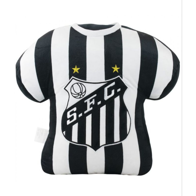 XT8888-4-B | Almofada Camisa time 40x17x45cm - Santos - Licenciado