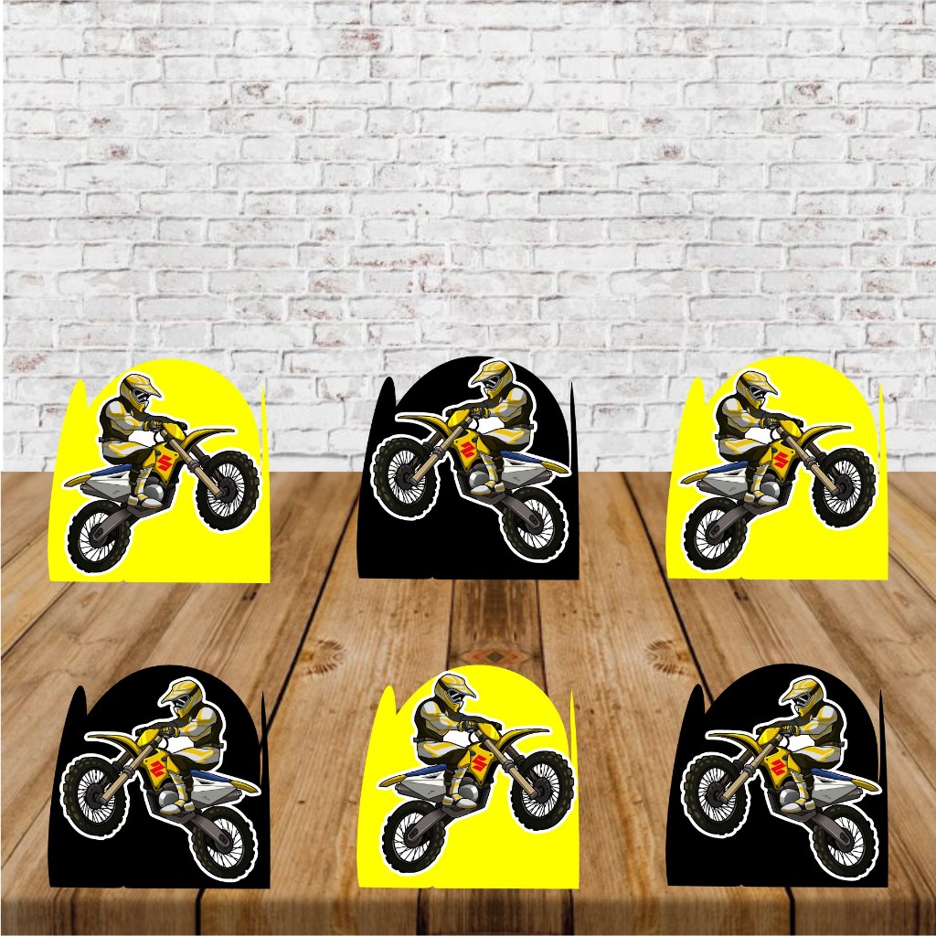 50 Forminhas Docinhos Motocross Motos em Oferta na Shopee