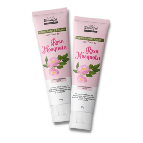 Hidratante Facial Com Óleo Rosa Mosqueta By Face Beautiful