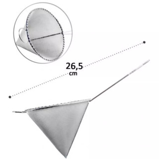 Coador C Cabo P Óleo Chapa De Metal12x10cm Cônico Multiuso
