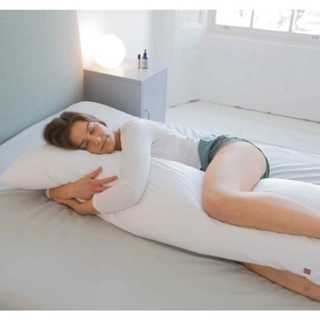 1 Travesseiro de Corpo  Xuxão Com Fronha de Zipper Antialérgico 1,40 x 40cm em Oferta na Shopee