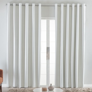 Cortina Blackout 100% Vedação Luxor 3,90 x 2,60m Sala Quarto Para Varão 3M em Oferta na Shopee