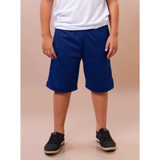 Bermuda escolar uniforme escolar infantil masculino short helanca menino em Oferta na Shopee