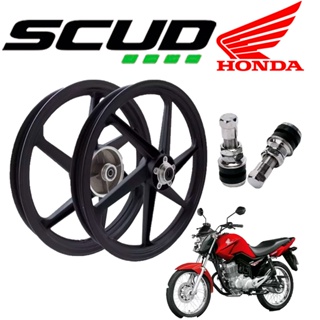 RODA LIGA LEVE TITAN 160 TITAN 150 2014 6 PONTAS SCUD RODAO em Oferta na Shopee