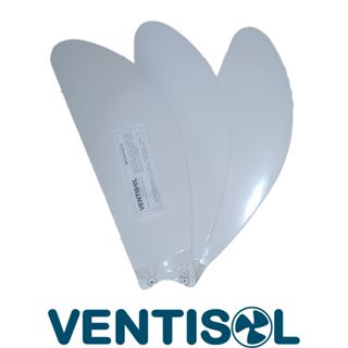 Hélice / Pás Ventilador teto Fenix Ventisol - Kit C/ 03 Pás