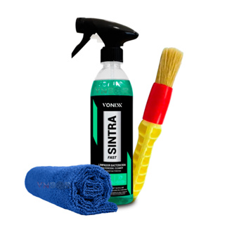 SINTRA FAST 500ML Vonixx Apc Limpa tudo Limpador Universal Kit Com Pincel e Pano Toalha Limpar Portas Painel Console Multimidia Multi limpador Interno Interna em Oferta na Shopee