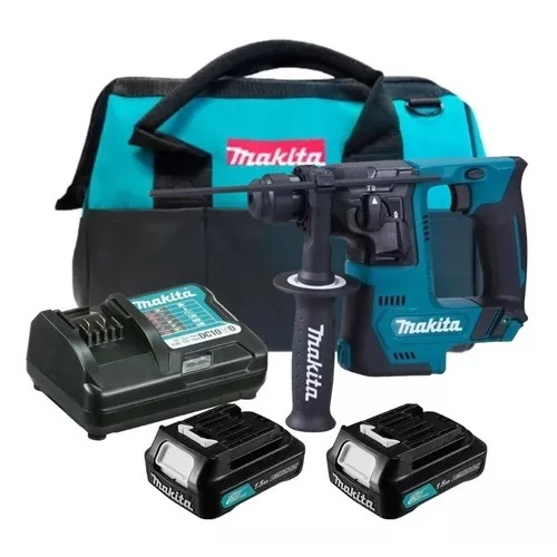 Martelete Makita 12v Hr140 + 2 Baterias + Carregador + Bolsa - Home & Living