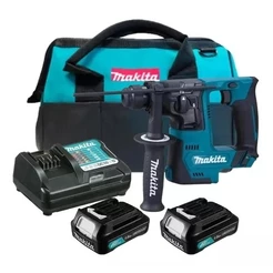 Martelete Makita 12v Hr140 + 2 Baterias + Carregador + Bolsa