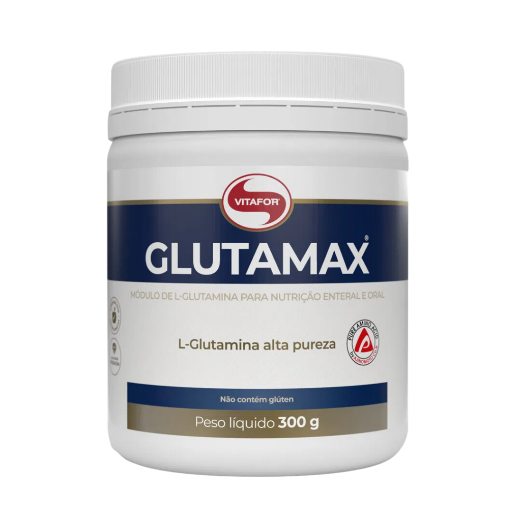 Glutamina 300g Glutamax Vitafor - Alta Pureza Tecn. Japonesa