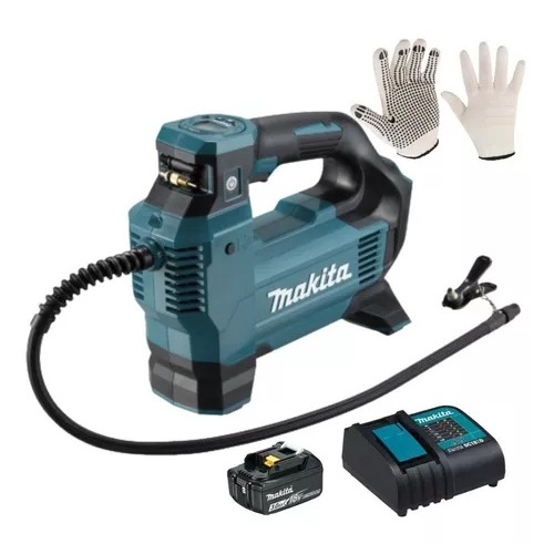 compressor de ar Sem Fio Dmp181 Com bateria + Carregador Luva Makita em Oferta na Shopee