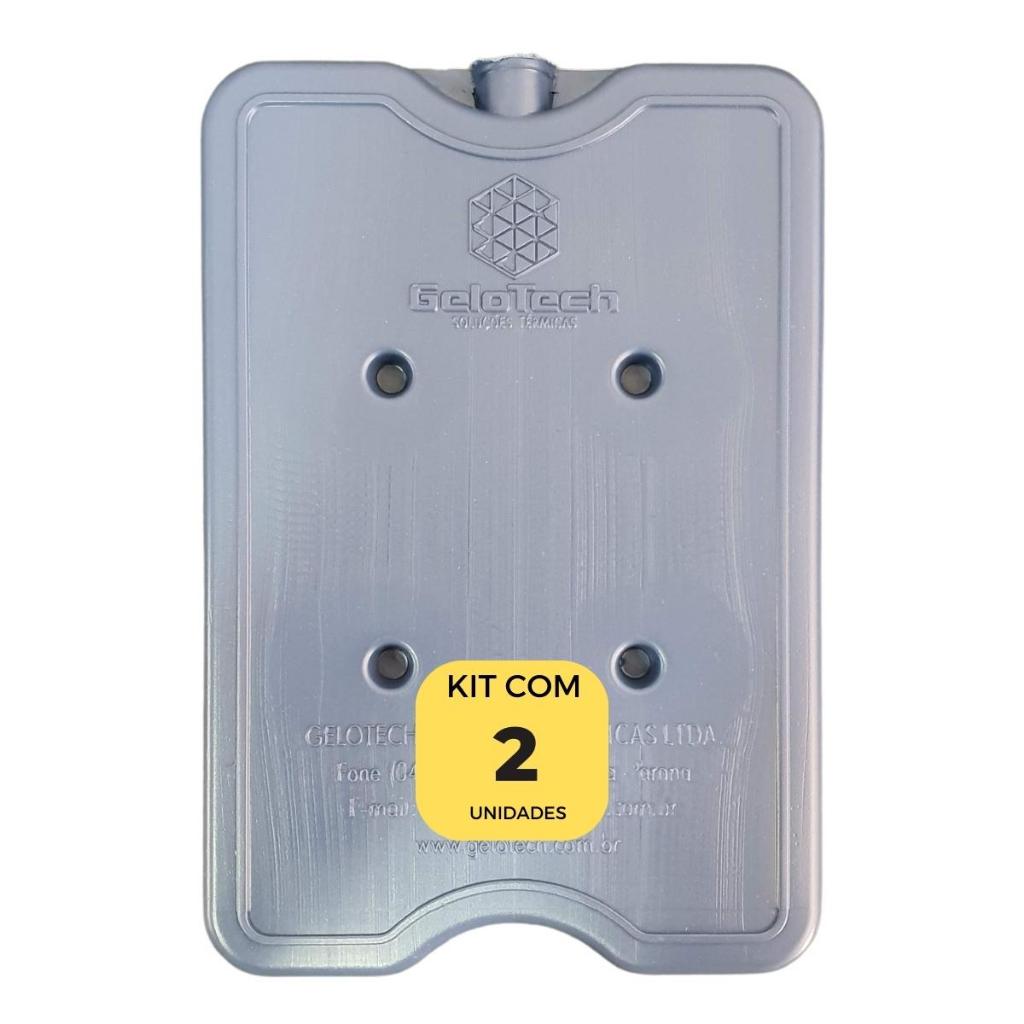 Gelo Artificial Reutilizável Rígido de 550ml 2 unidades 22,0 cm x 15,0 cm x 2,0 cm em Oferta na Shopee