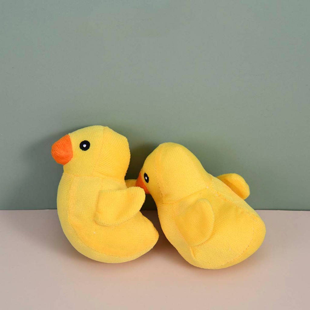Mordedor PET Sonoro Brinquedo Patinho Amarelo Pelúcia 1 Unidade - Allmini em Oferta na Shopee