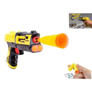 Pistola Atira Dardos 4 Balas De Espuma Muito Similar a Nerf