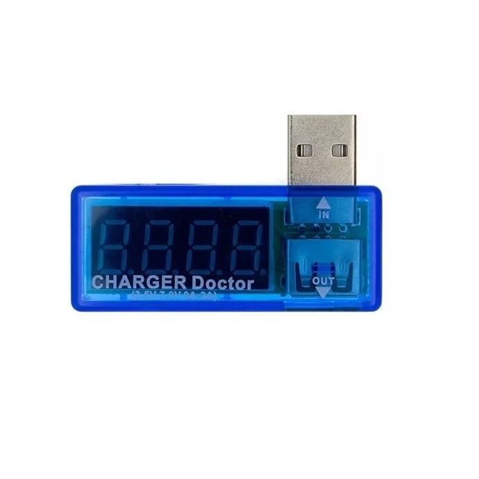 Testador Digital Porta Usb Medidor Voltagem Amperagem Com Nf em Oferta na Shopee