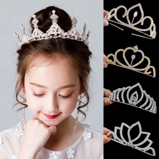 UMA Coroa tiara para Cabelo/Com Strass / Coroa noiva casamento Baile Infantil / adulto