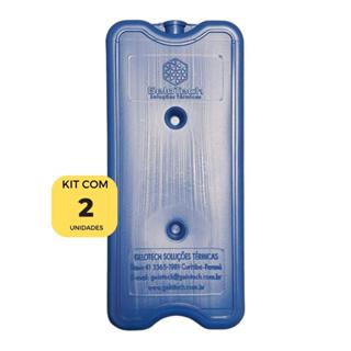 Gelo Artificial Reutilizável Rígido de 1000ml Slim 02 unidades 27,00 cm x 12,00 cm x 4,00 cm em Oferta na Shopee
