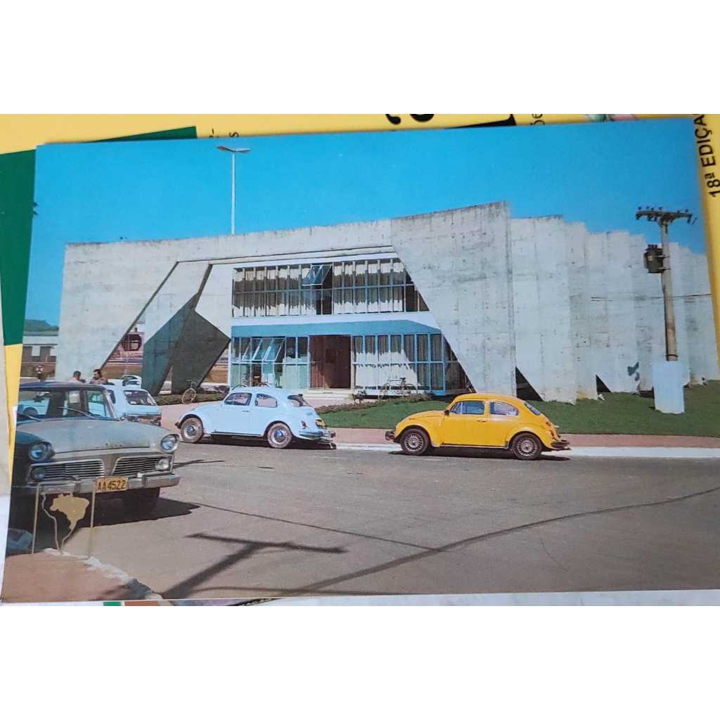 Cartão Postal Prefeitura de Anápolis - Goiás - Anos 70