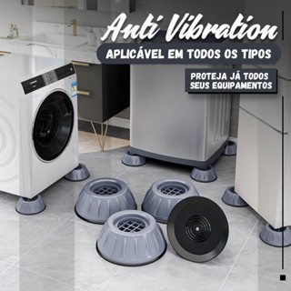 Pé Anti-vibração Para Máquina Lava de Lavar (com 4 Unidades) ***MODELO SORTIDO****