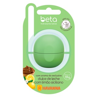 Hidratante Labial Beta Havanna Limão Siciliano 9,5g em Oferta na Shopee