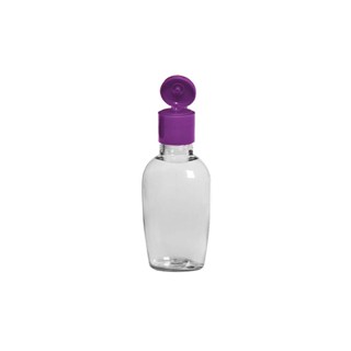 Kit 10 Frascos Pet 30ml p/ lembrancinhas C/ Tp. Flip Top Cor:Roxo