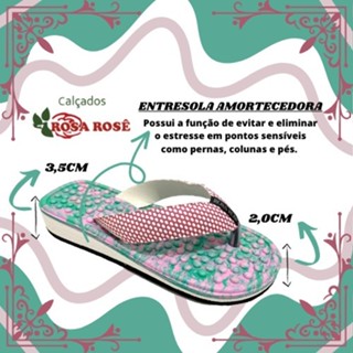 Sandália Ortopédica Tamanco Chinelo Para Esporão e Fascite Plantar Leve e Macia Palmilha Massageadora Moda Rosa Rosê Envio em Horas