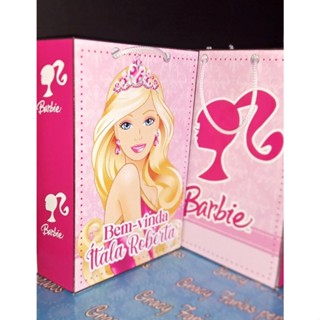 10 Sacolinha Barbie personalizada
