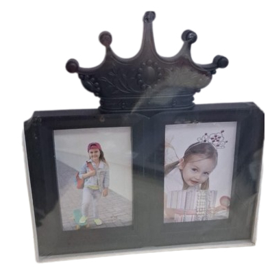 Porta Retrato Duplo Coroa De Princesa - 10x15