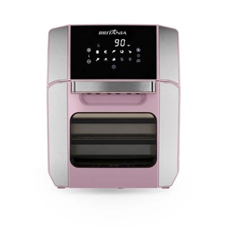 Cozinha Rosa Fritadeira Air Fryer Oven Britânia Rosa 12 Litros 1800W