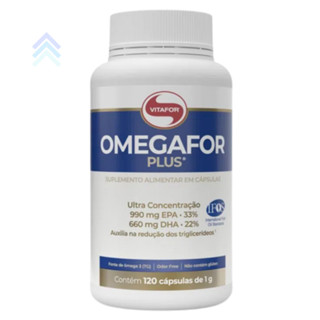 Omegafor Plus Vitafor 120 Caps 1000mg Ultra Concentrado EPA DHA Promoção em Oferta na Shopee