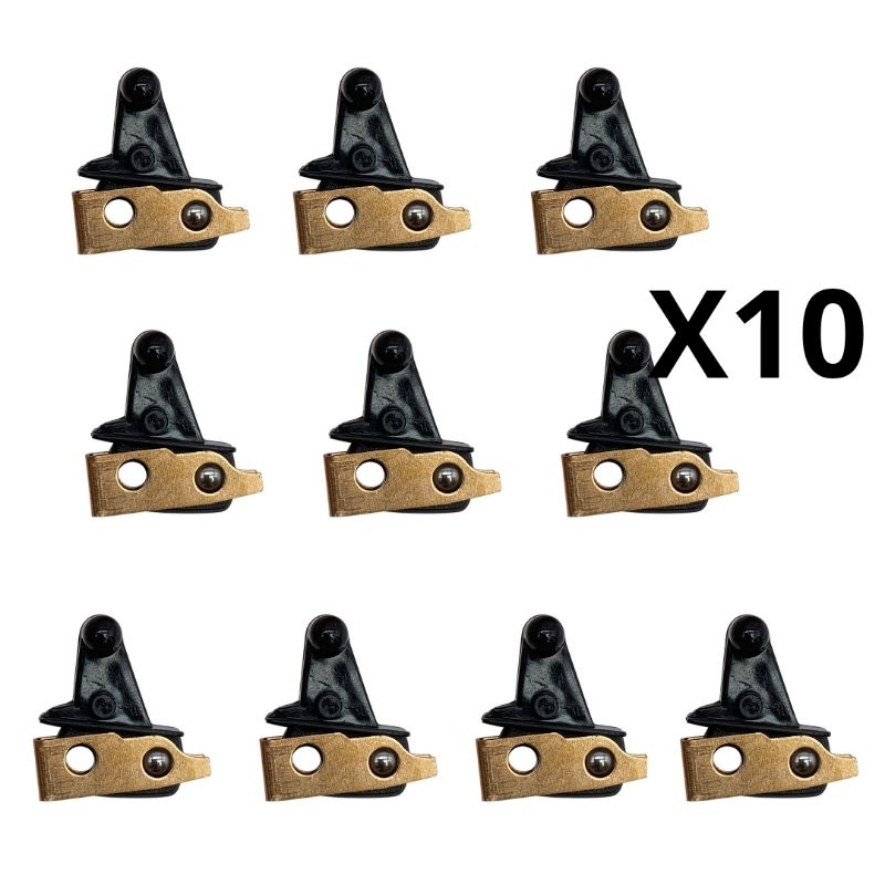 Kit 10 Botão Interruptor Liga Desliga Wa Magic Clip Senior Super Taper Peça Reposição Máquina Corte
