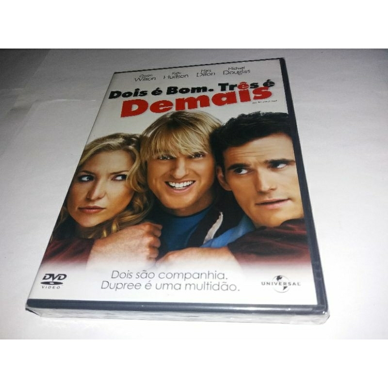 Dvd - Dois E Bom. Tres E Demais - 2006 - Kate Hudson - Dublado - Lacrado