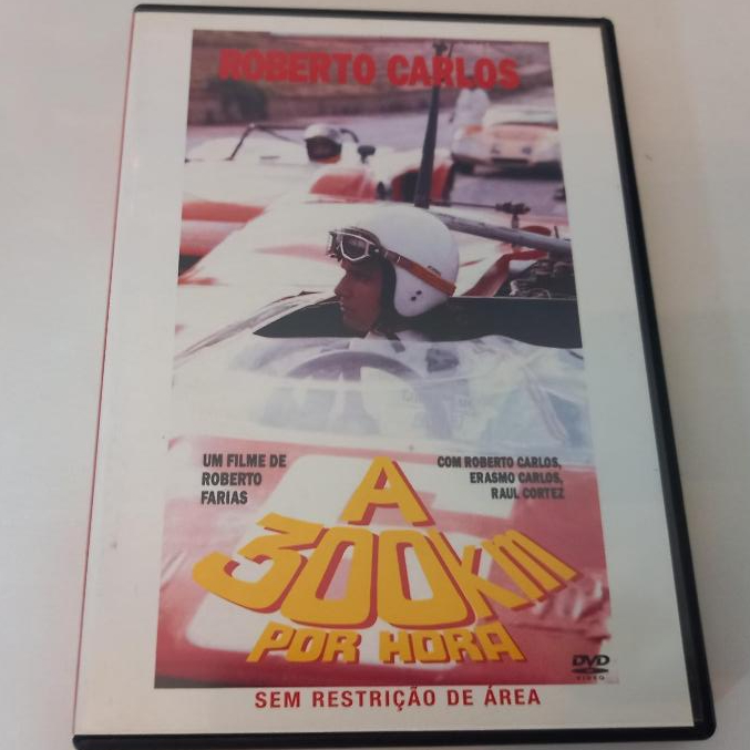 Dvd Filme Roberto Carlos A 300km Por Hora - Novo 300 Km