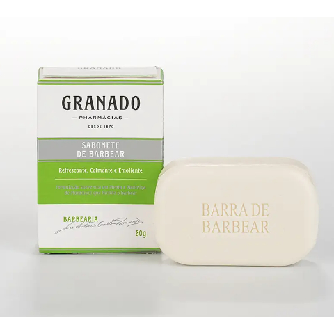 Granado - Sabonete de Barbear 80g alto desempenho no seu barbear barba barbeiro