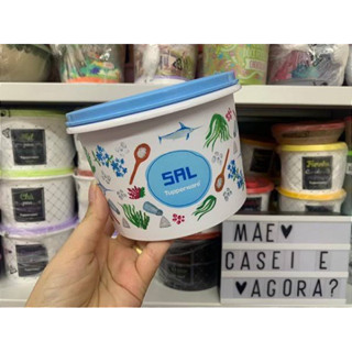sal floral tupperware