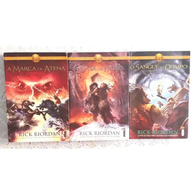 Os Heróis do Olimpo e Os Olimpianos - Rick Riordan - Escolha um livro