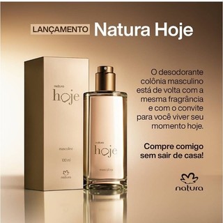 Hoje Desodorante Colônia Masculino 100ml Natura Original